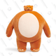 Tiny Headed Kingdom Stuffed Animal Bear | $35 | Amazon